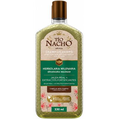 Tío Nacho Shampoo Tio NACHO, fitoterapia ancestral, 330 ml Tío Nacho Shampoo Tio NACHO, fitoterapia ancestral, 330 ml