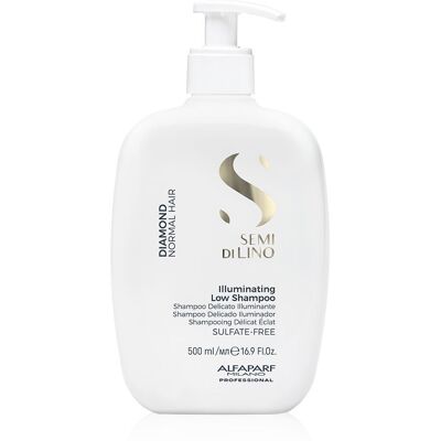 Alfaparf Milano Shampoo iluminador suave Semi Di Lino Diamond 500 ml Alfaparf Milano Shampoo iluminador suave Semi Di Lino Diamond 500 ml