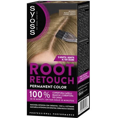 Syoss Máscara para retoque de raiz #Loiro Médio 1 unidade Syoss Máscara para retoque de raiz #Loiro Médio 1 unidade