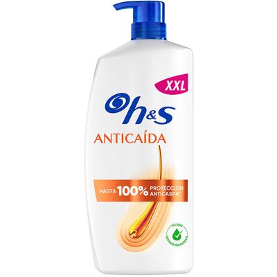 Head & Shoulders Shampoo preventivo H&S ANTI-QUEDA De Cabelo com bomba dosadora 1000 ml Head & Shoulders Shampoo preventivo H&S ANTI-QUEDA De Cabelo com bomba dosadora 1000 ml