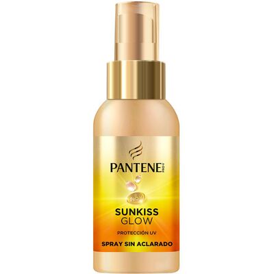 Spray sem enxágue Pantene Sunkiss Glow com proteção UV, contra sal e cloro, 75 ml Spray sem enxágue Pantene Sunkiss Glow com proteção UV, contra sal e cloro, 75 ml