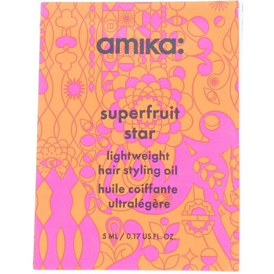 Amika Superfruit aceite de peinado ligero 5 ml Amika Superfruit aceite de peinado ligero 5 ml