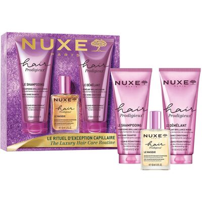 Nuxe Estojo Para Ritual Capilar Hair Prodigieux - 3 peças Nuxe Estojo Para Ritual Capilar Hair Prodigieux - 3 peças