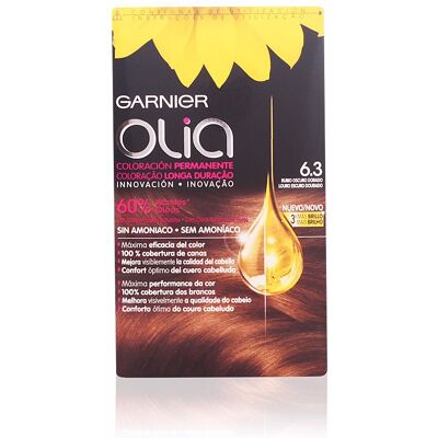 Garnier Olia Coloración Permanente #6,3 Rubio Oscuro Dorado lote Garnier Olia Coloración Permanente #6,3 Rubio Oscuro Dorado lote