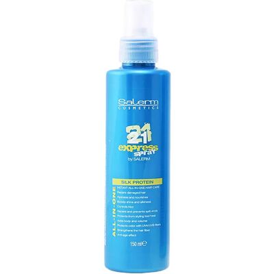 Máscara Capilar Salerm com Proteínas de Seda Spray - Cuidados Capilares 2-em-1 - 150ml Máscara Capilar Salerm com Proteínas de Seda Spray - Cuidados Capilares 2-em-1 - 150ml