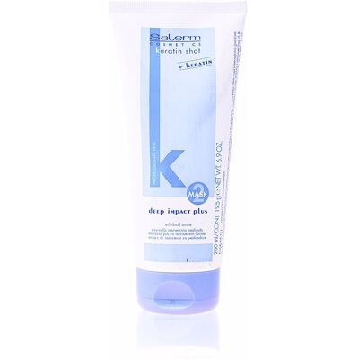 Salerm Keratin Shot Máscara de Impacto Profundo Plus - Cuidados Capilares Salerm Keratin Shot Máscara de Impacto Profundo Plus - Cuidados Capilares