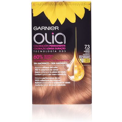 Garnier Olia coloración permanente #7,3-golden dark blonde lote Garnier Olia coloración permanente #7,3-golden dark blonde lote