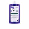 Klorane A La Centaurea Bio champú antiamarilleo cabello gris y rubio 400 ml