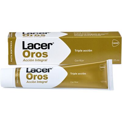 Creme Dental Lacer Oros - Proteção de Gengivas & Cáries Creme Dental Lacer Oros - Proteção de Gengivas & Cáries