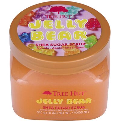 Tree Hut Esfoliante corporal em formato de ursinho de goma, 510 g Tree Hut Esfoliante corporal em formato de ursinho de goma, 510 g