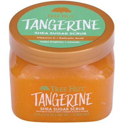 Tree Hut Manteiga de Karité Tangerina Esfoliante - Esfoliante corporal Tree Hut Manteiga de Karité Tangerina Esfoliante - Esfoliante corporal