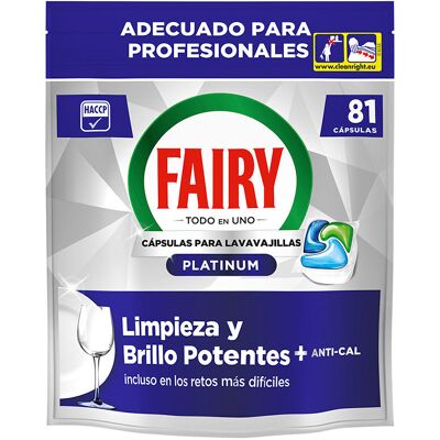 Cápsulas para lava-louças Fairy Professional Platinum Cápsulas para lava-louças Fairy Professional Platinum