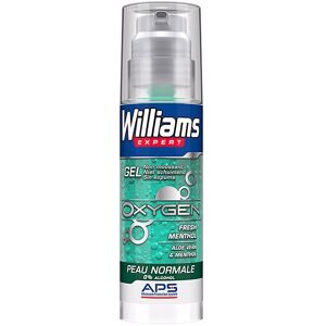 Williams Expert Oxygen gel de barbear com álcool 0% para pele normal 150 ml Williams Expert Oxygen gel de barbear com álcool 0% para pele normal 150 ml