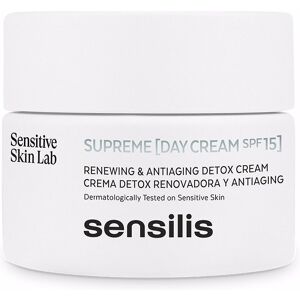 Creme de Dia Supreme Sensilis SPF15 - Anti-idade, Detox, Hidratação Creme de Dia Supreme Sensilis SPF15 - Anti-idade, Detox, Hidratação