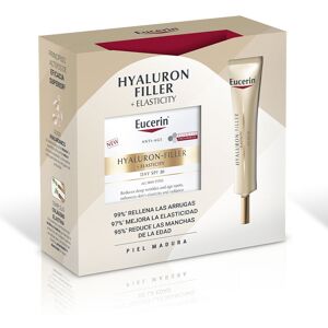 Eucerin Hyaluron Filler + Elasticity Day SPF30 Case 2 un. Eucerin Hyaluron Filler + Elasticity Day SPF30 Case 2 un.