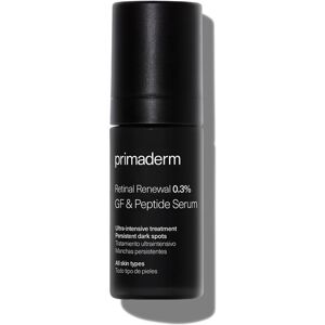 Primaderm Retinal Renewal 0.3% Gf & Peptide sérum 30 ml Primaderm Retinal Renewal 0.3% Gf & Peptide sérum 30 ml