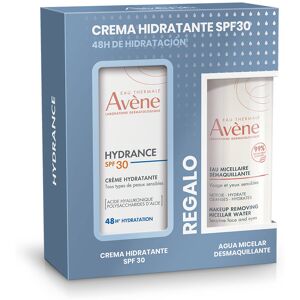 Avène Creme Hidratante Hydrance Fps 30 + Água Micelar (Conjunto com 2 unidades) Avène Creme Hidratante Hydrance Fps 30 + Água Micelar (Conjunto com 2 unidades)