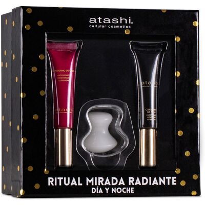 Atashi Ritual Radiant Look Duo para Contorno dos Olhos - Conjunto Anti-idade e Antioxidante (2 unidades) Atashi Ritual Radiant Look Duo para Contorno dos Olhos - Conjunto Anti-idade e Antioxidante (2 unidades)