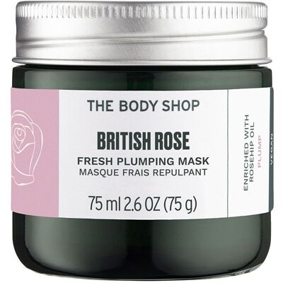 The Body Shop British Rose máscara de preenchimento fresco 75 ml The Body Shop British Rose máscara de preenchimento fresco 75 ml