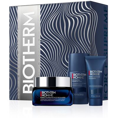 Biotherm Estojo Para Creme Homme Force Supreme 3 Unidades Biotherm Estojo Para Creme Homme Force Supreme 3 Unidades