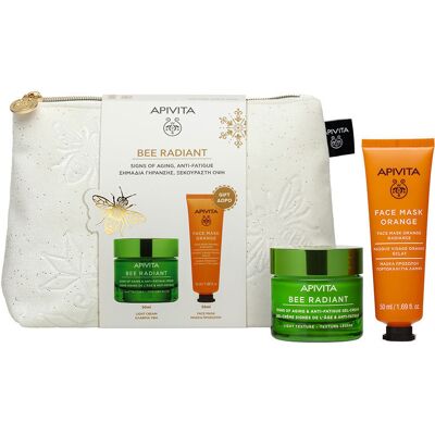 Apivita Bee Radiant GEL-CREME Sinais De Envelhecimento E ANTI-FATIGA Conjunto 2 Pcs Apivita Bee Radiant GEL-CREME Sinais De Envelhecimento E ANTI-FATIGA Conjunto 2 Pcs