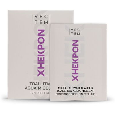 Xhekpon toallitas de agua micelar 10 u Xhekpon toallitas de agua micelar 10 u