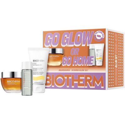 Biotherm Estojo Aquasource Vitamin Glow - 3 peças Biotherm Estojo Aquasource Vitamin Glow - 3 peças