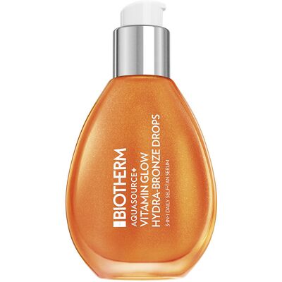 Biotherm Aquasource Vitamin Glow gotas hidratantes bronceadoras 50 ml Biotherm Aquasource Vitamin Glow gotas hidratantes bronceadoras 50 ml
