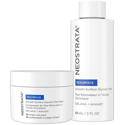 Neostrata Resurface discos exfoliantes de ácido glicólico de superficie suave 36 u Neostrata Resurface discos exfoliantes de ácido glicólico de superficie suave 36 u