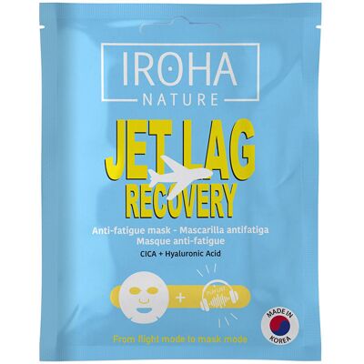Iroha Nature Jet Lag Recovery mascarilla facial 1 u Iroha Nature Jet Lag Recovery mascarilla facial 1 u