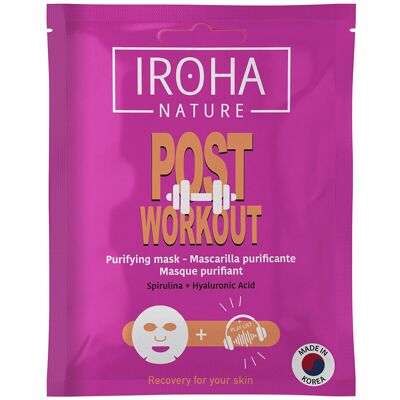 Iroha Nature Post Workout mascarilla facial 1 u Iroha Nature Post Workout mascarilla facial 1 u