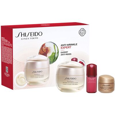 Shiseido Creme antirrugas Benefiance, estojo com 3 unidades Shiseido Creme antirrugas Benefiance, estojo com 3 unidades
