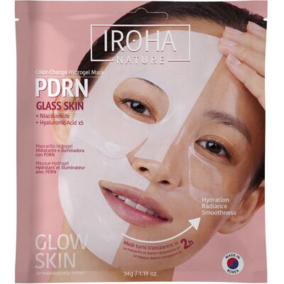 Iroha Nature Pdrn Glass Skin color change hydrogel mask 1 u Iroha Nature Pdrn Glass Skin color change hydrogel mask 1 u