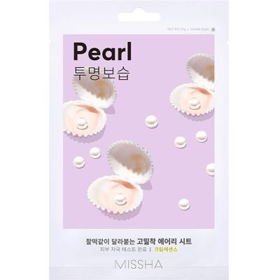 Missha Máscara facial Airy Fit Sheet #Pearl 1 unidade Missha Máscara facial Airy Fit Sheet #Pearl 1 unidade