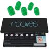 Nooves Folhas De Unhas De Gel jade glitter glam #glitter green