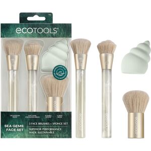 Ecotools Brochas Maquillaje + Esponja Sea Gems Estuche 4 pz Ecotools Brochas Maquillaje + Esponja Sea Gems Estuche 4 pz