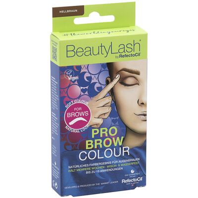 Refectocil Kit de coloração para sobrancelhas Beautylash Pro Brow Colour #Castanho Claro 1 unidade Refectocil Kit de coloração para sobrancelhas Beautylash Pro Brow Colour #Castanho Claro 1 unidade