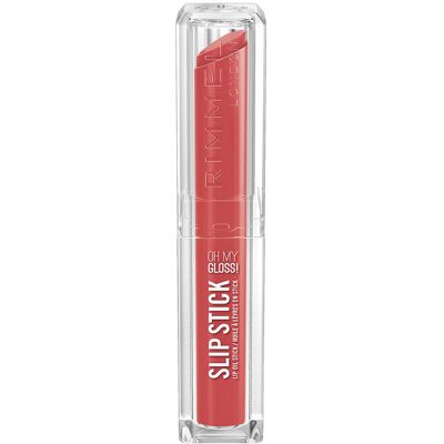 Rimmel London Oh Meu BRILHO! Slip Stick batom líquido #350 - So Poppy 1 unidade Rimmel London Oh Meu BRILHO! Slip Stick batom líquido #350 - So Poppy 1 unidade