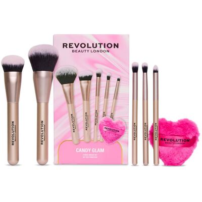 Revolution Make Up Conjunto Candy Glam de 6 peças Revolution Make Up Conjunto Candy Glam de 6 peças