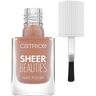 Catrice Sheer Beauties nail polish #060-love you latte