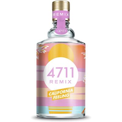 4711 California Feeling Eau de Cologne - Perfume unissex, notas cítricas e florais 4711 California Feeling Eau de Cologne - Perfume unissex, notas cítricas e florais