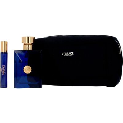 Versace Estojo Azul Dylan 3 peças Versace Estojo Azul Dylan 3 peças