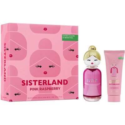 Benetton Estojo Sisterland Rosa Framboesa - 2 unidades Benetton Estojo Sisterland Rosa Framboesa - 2 unidades