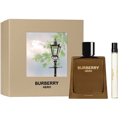 Conjunto de presente Burberry Hero de 2 peças Conjunto de presente Burberry Hero de 2 peças