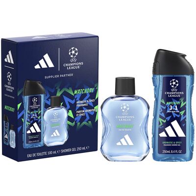 Adidas Estojo Para Dia De Jogo Da Uefa Champions (2 peças) Adidas Estojo Para Dia De Jogo Da Uefa Champions (2 peças)