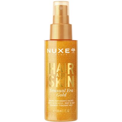 Nuxe Sensual Era Gold spray perfumado iluminador para corpo e cabelo 100 ml Nuxe Sensual Era Gold spray perfumado iluminador para corpo e cabelo 100 ml