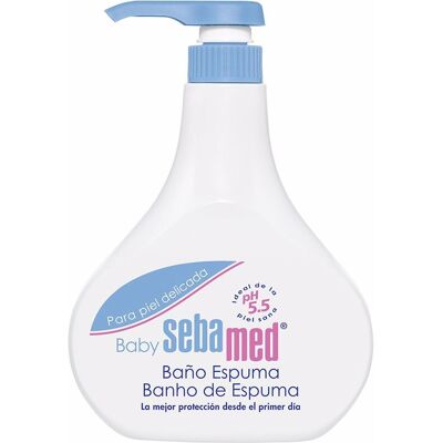 Banho de Bolhas Sebamed para Bebês - Suave, Calmante, 500ml - Banho de Bolhas para Bebês Banho de Bolhas Sebamed para Bebês - Suave, Calmante, 500ml - Banho de Bolhas para Bebês