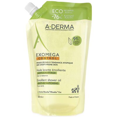 A-Derma Óleo eco-recarga Exomega Control 500 ml A-Derma Óleo eco-recarga Exomega Control 500 ml