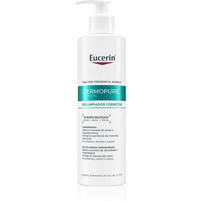 Eucerin Dermopure Clinical gel limpiador corrector 400 ml Eucerin Dermopure Clinical gel limpiador corrector 400 ml