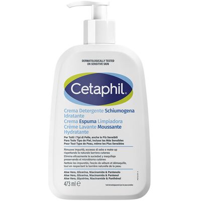 Creme de limpeza espumante Cetaphil 473 ml Creme de limpeza espumante Cetaphil 473 ml
